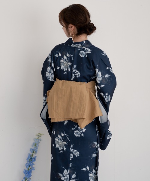mideal（マイディール） 浴衣 original floral pattern yukata