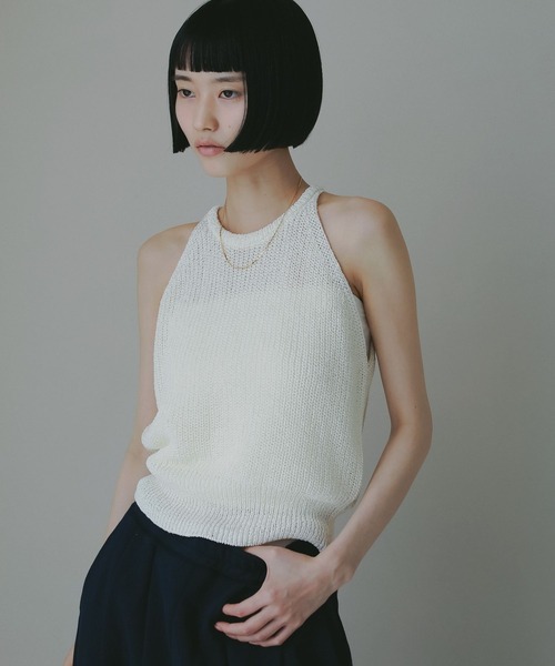 apstudio メッシュニットキャミソール　新品未使用 A part by キャミソール アメスリメッシュニット : ZOZOTOWN