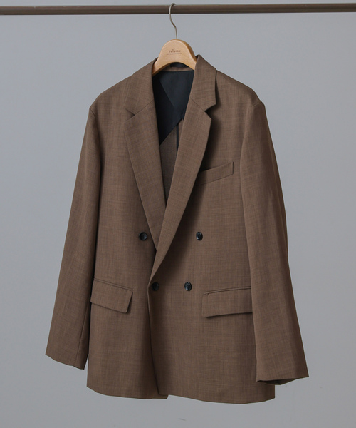 journal standard　relume ブラウン テーラードジャケット JOURNAL STANDARD relume 「JOURNAL relume」 テーラード
