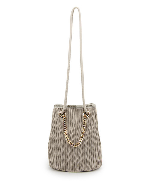 レスポートサック　CHAIN CROCHET N/S HOBOベージュクロシェ CHAIN CROCHET N/S HOBO/ベージュクロシェ / LeSportsac