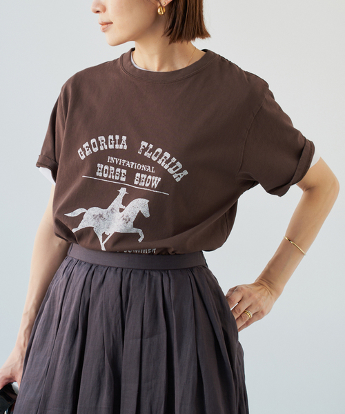 IENA tシャツ 「追加」COUTURE D'ADAM/クチュールドアダム