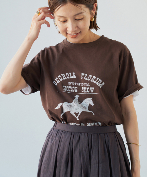 最新のデザイン IENA tシャツ 「追加」COUTURE D'ADAM/クチュールドアダム トップス