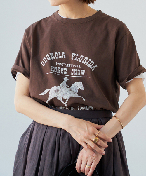 IENA tシャツ 「追加」COUTURE D'ADAM/クチュールドアダム