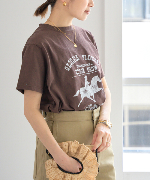 IENA tシャツ 「追加」COUTURE D'ADAM/クチュールドアダム