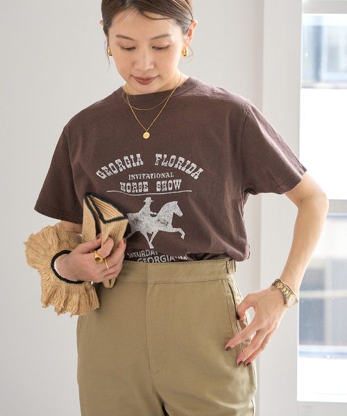 IENA tシャツ 「追加」COUTURE D'ADAM/クチュールドアダム