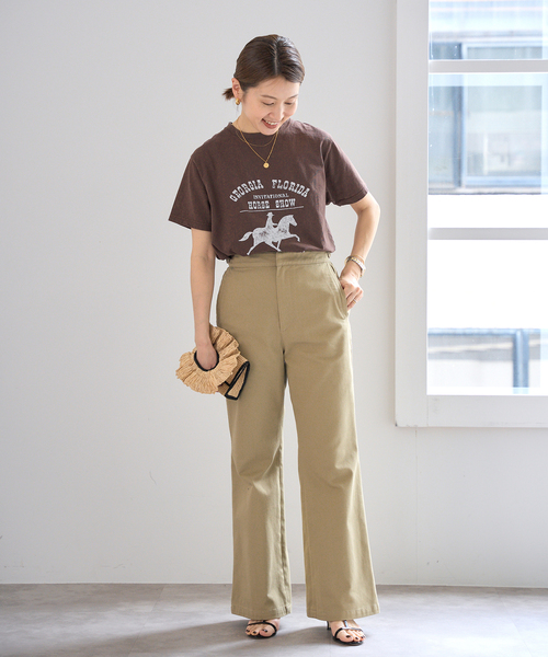 IENA｜COUTURE D'ADAM/クチュールドアダム Vintage Remake TEE