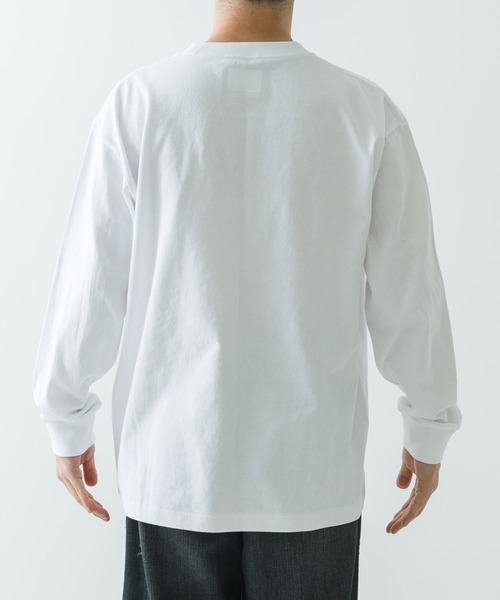 ＜MARMOT CAPITAL＞フェイスプリント ロングスリーブTシャツ MARMOT CAPITAL＞ロゴプリント ロングスリーブTシャツ