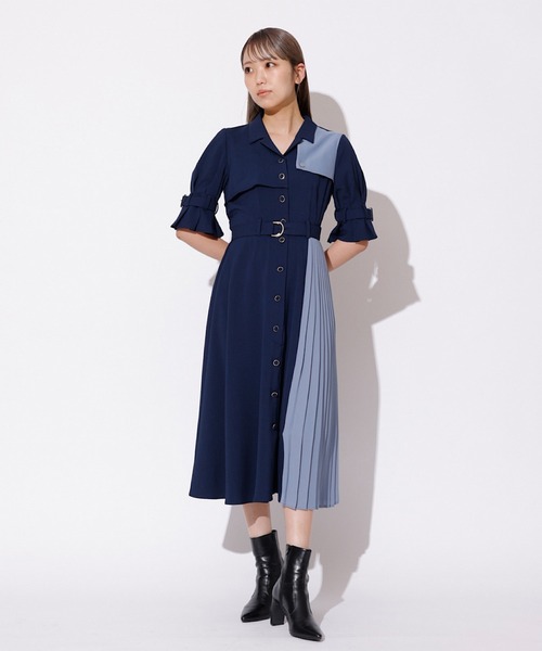 REDYAZEL 「REDYAZEL」 半袖ワンピース MEDIUM ネイビー