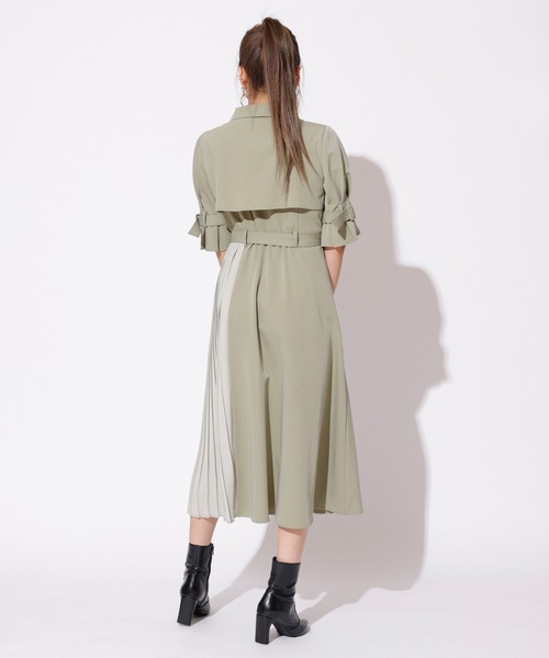 半袖ワンピース Alley Tokyo ワンピース レースどっさり半袖ワンピース