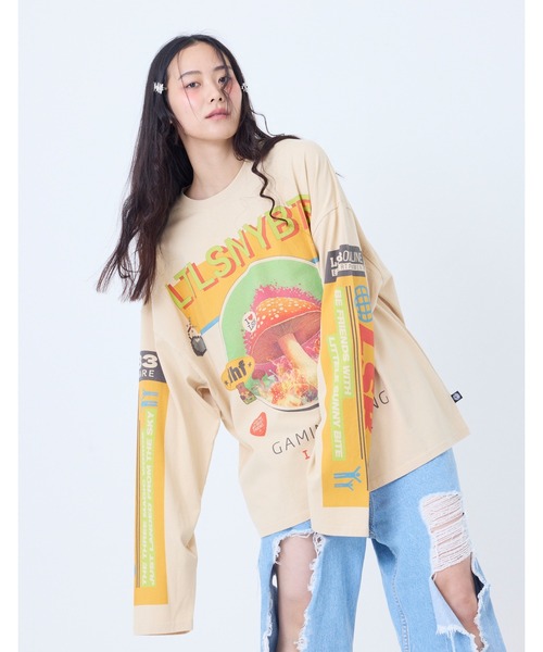 Little sunny bite tシャツ 「8」「it」「little bite」mushroom