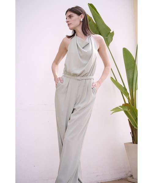 Estella.K サロペット オーバーオール Helena Belted Jumpsuit ホルタ