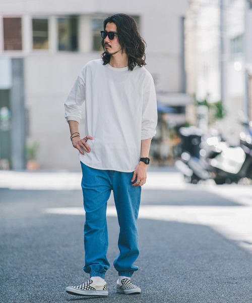 「URBAN RESEARCH」 長(zhǎng)袖Tシャツ MEDIUM ホワイト メンズ