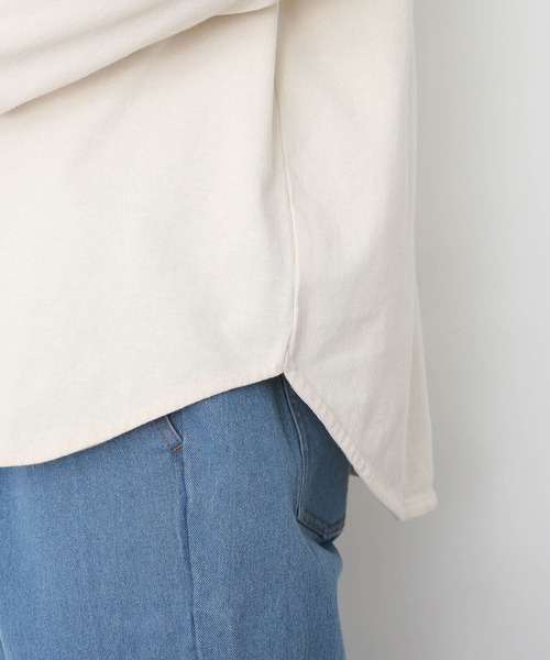 「URBAN RESEARCH」 長(zhǎng)袖Tシャツ MEDIUM ホワイト メンズ