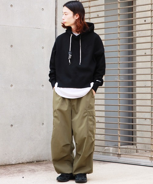 ONEXONE（ワンフォーワン） パーカー LOGO WILD HOODIE フーディー