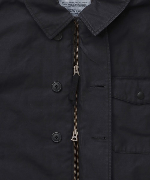 コート ジャケット OVER DYE A2 DECK JACKET / A-2デッキジャケット メンズ レディースの画像