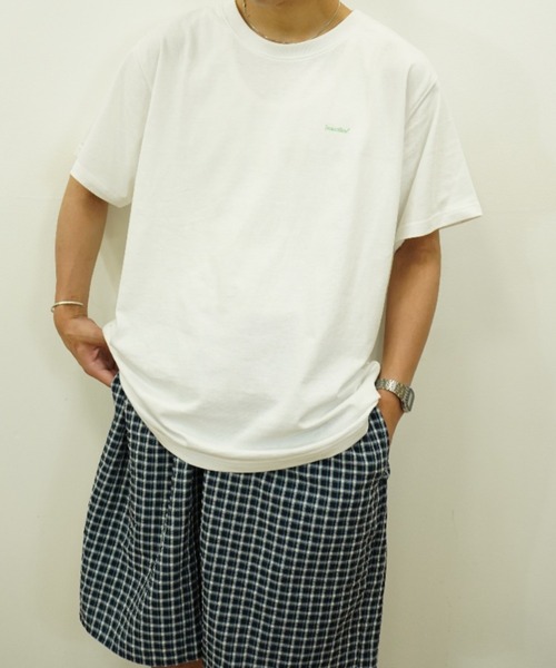 「BROKEN BASE」 半袖Tシャツ MEDIUM ホワイト メンズ