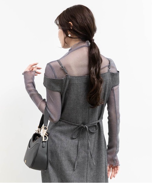 RANDA/オフショルダー ワンピース RANDA ワンピース オフショルダーワンピース : ZOZOTOWN Yahoo