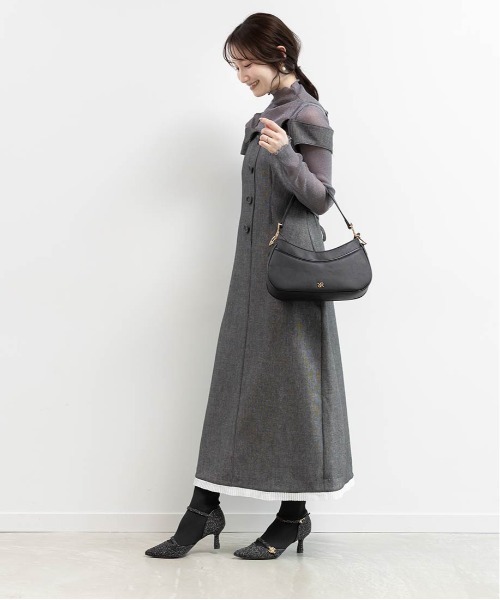 RANDA ワンピース オフショルダーワンピース : ZOZOTOWN Yahoo