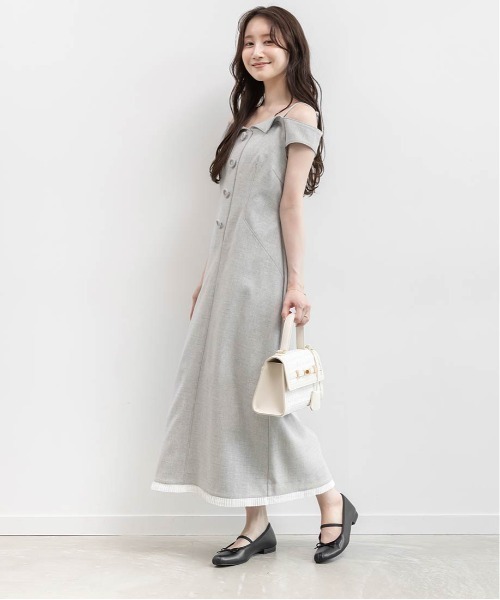 RANDA ワンピース オフショルダーワンピース : ZOZOTOWN Yahoo