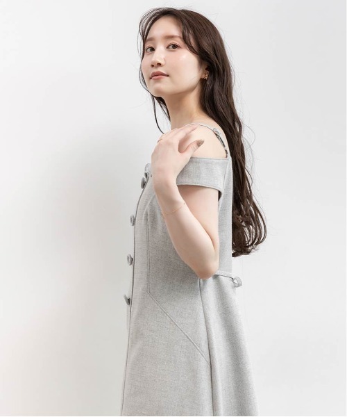 RANDA ワンピース オフショルダーワンピース : ZOZOTOWN Yahoo