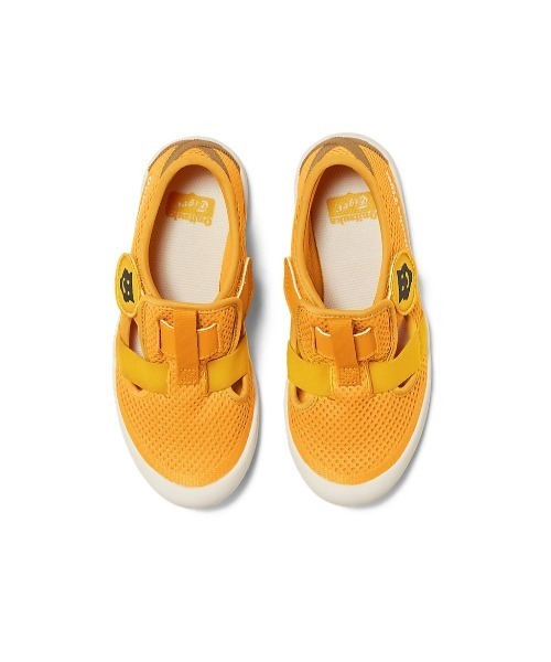 「Onitsuka Tiger」 「KIDS」ローカットスニーカー 22 イエロー系その他 キッズ