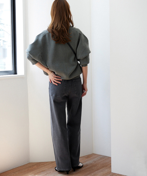 「JOURNAL STANDARD relume」 加工デニムパンツ 36 ブルー系その他 レディース
