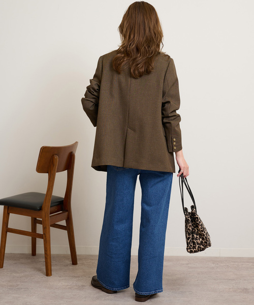 「JOURNAL STANDARD relume」 加工デニムパンツ 36 ブルー系その他 レディース