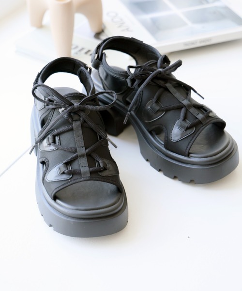 「VIVIAN」 フラットサンダル S アイボリー レディース_画像2