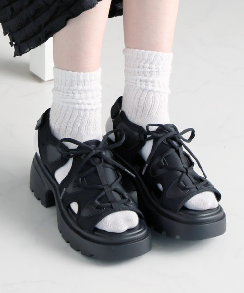 「VIVIAN」 フラットサンダル S アイボリー レディース_画像6