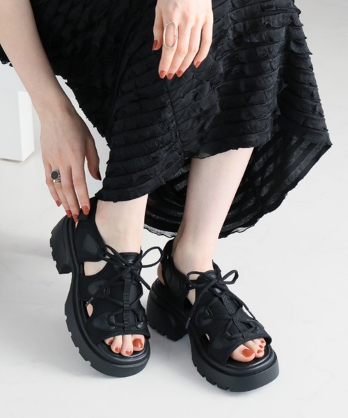 「VIVIAN」 フラットサンダル S アイボリー レディース_画像7