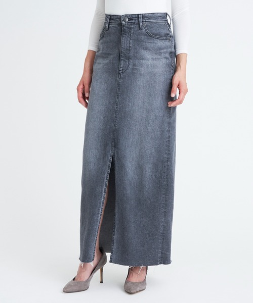 YANUK（ヤヌーク） デニムスカート スリットロングスカート : ZOZOTOWN