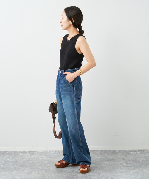 plage（プラージュ） ノースリーブニット - パープル レディース