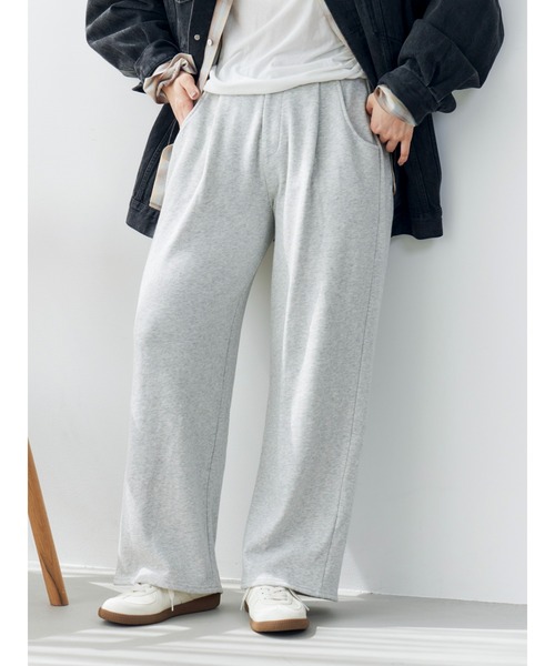 値下げ ungrid スリットワイドスウェット Ungrid - 新品 スリットワイドスウェットの通販 by ｜アングリッドなら