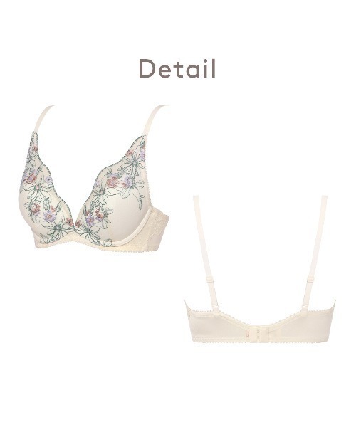 AMOSTYLE（アモスタイル） ブラジャー 夢みるブラ DeepV ブラジャー1