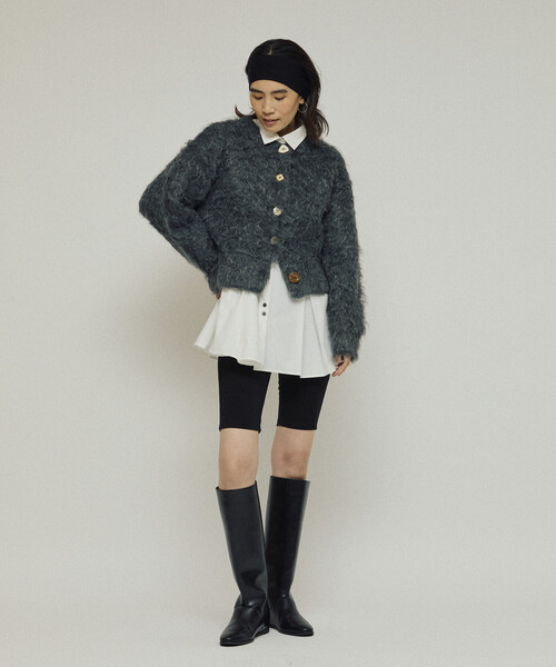 Firsthand（ファーストハンド） カーディガン バリエーション釦