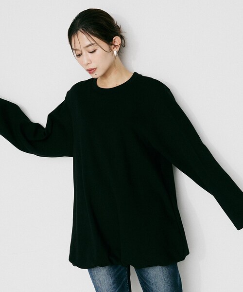 UNTITLED（アンタイトル） チュニック 「YENN」バルーンチュニックプル