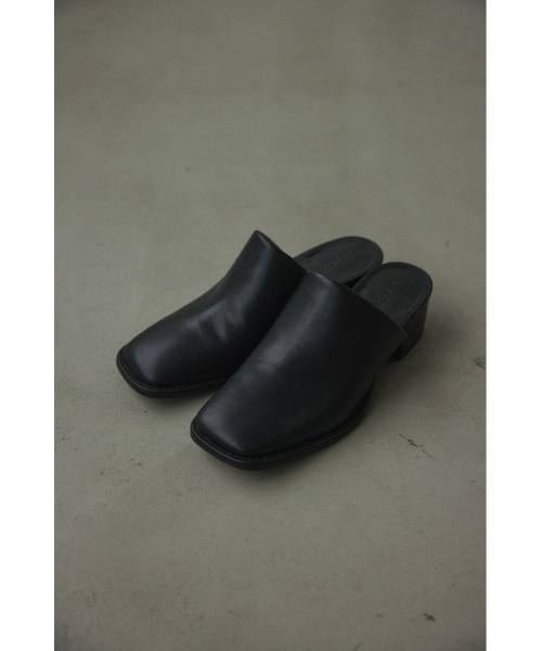 「BLACK BY MOUSSY」 ミュール 37 ブラック レディース_画像2