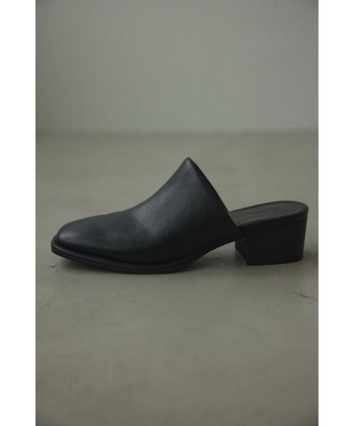 「BLACK BY MOUSSY」 ミュール 37 ブラック レディース_画像3