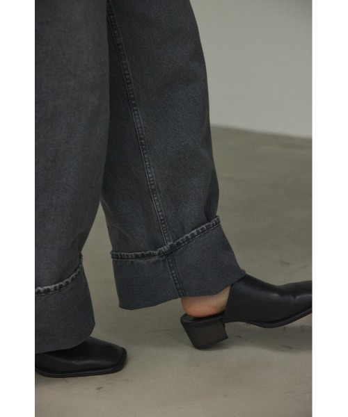 「BLACK BY MOUSSY」 ミュール 37 ブラック レディース_画像8
