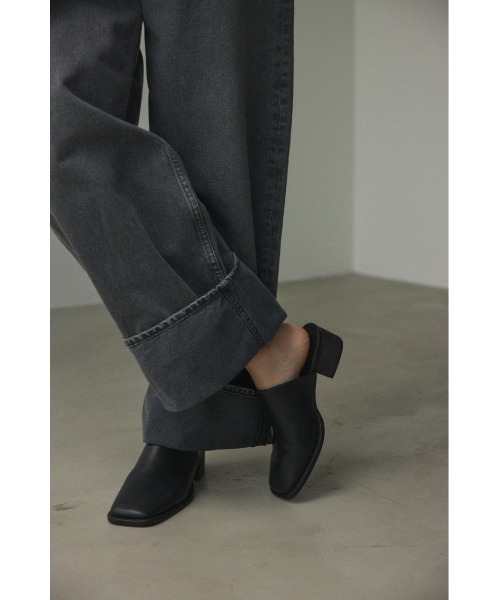 「BLACK BY MOUSSY」 ミュール 37 ブラック レディース_画像9