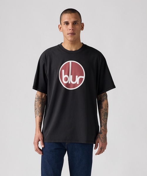 Levi's（リーバイス） tシャツ Levi's(R) x BLUR ROUND LOGO Tシャツ