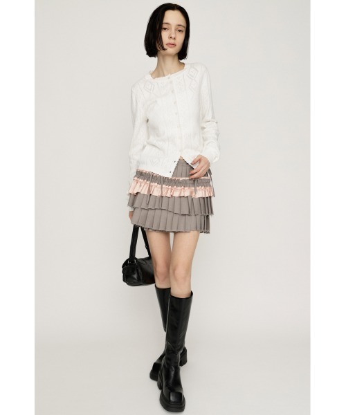 SLY（スライ） スカート WRAP PLEATED SKIRT ラップ プリーツド