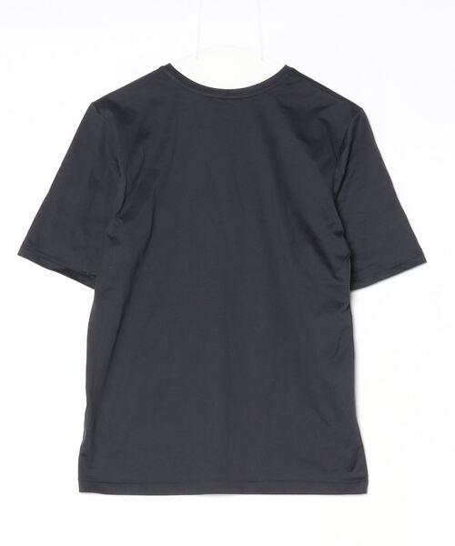 「ATON」 半袖Tシャツ 2 ネイビー レディース_画像2