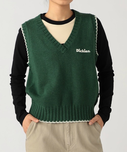 Dickies（ディッキーズ） ニット セーター ニットベスト レディース