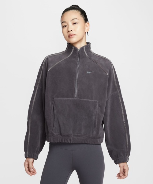 NIKE（ナイキ） ワン TF ポーラー ハーフジップ L/S トップ レディース