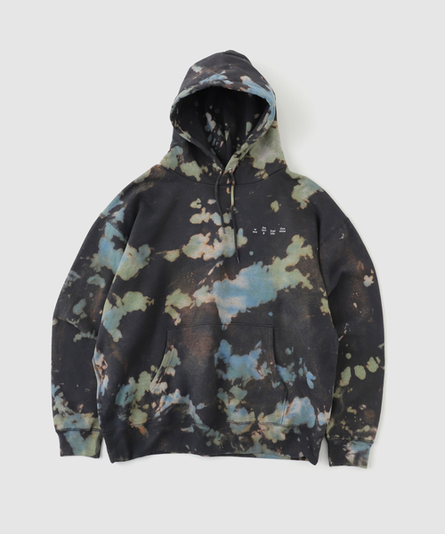 BAL(バル) パーカー LOGO TIE DYE HOODIE by YUKIDYEL メンズ BAL(バル) パーカー LOGO TIE DYE HOODIE by YUKIDYEL メンズ