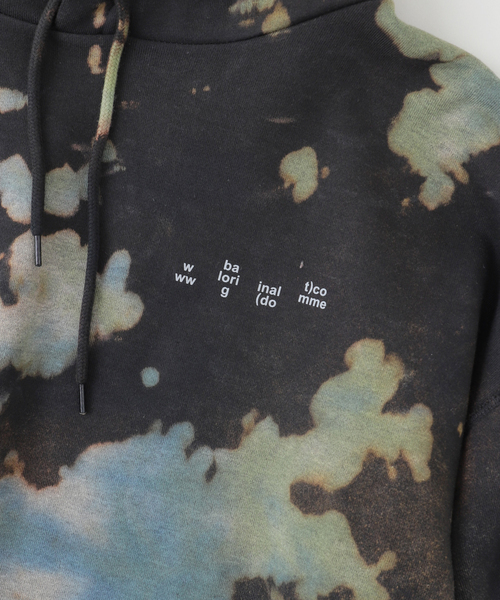 BAL（バル） パーカー LOGO TIE DYE HOODIE by YUKIDYEL メンズ