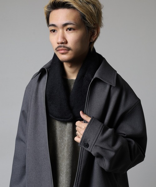 FUNALIVE（ファンアライブ） ネックウォーマー スヌード 織モヘア風