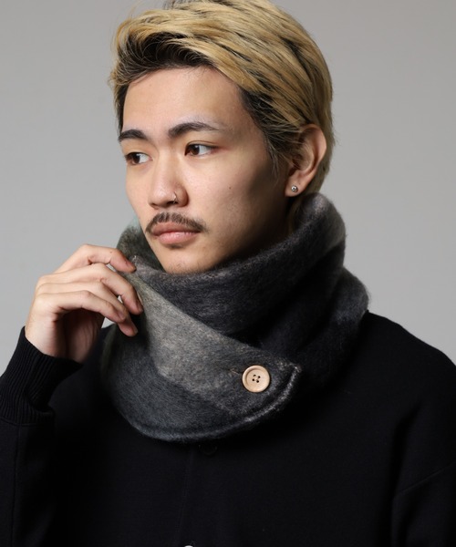 FUNALIVE（ファンアライブ） ネックウォーマー スヌード 織モヘア風