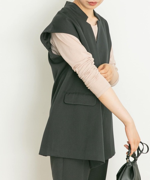 「UR Lab.」 長袖カットソー FREE ピンク レディース_画像5